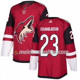 Arizona Coyotes Oliver Ekman-Larsson 23 Adidas 2017-2018 Maroon Trikot Authentic - Herren